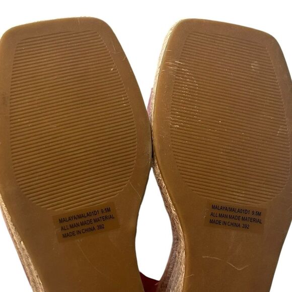 Steven New York Womens 9.5 Malaya Espadrille Sandal Pastel Pink Bratz Barbie Y2K - Picture 4 of 8